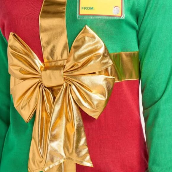 WOMEN'S CHRISTMAS PRESENT UGLY CHRISTMAS SWEATER - Picture 2 of 6